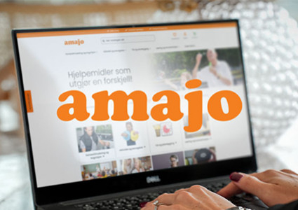 Abilia-koncernen lanserar ny hybridwebshop för Amajo AS i Norge